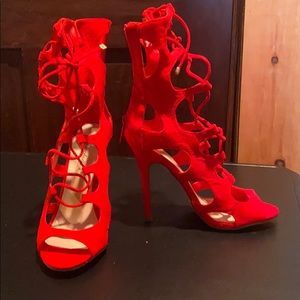 Roman gladiator single sole heels